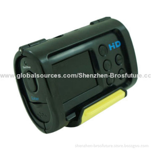 Full HD Underwater Action Camera with Screen, 1,920 x 1,080P Recording Resolution